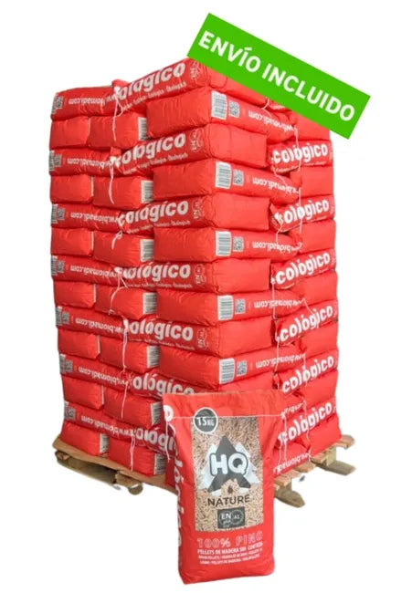 Palet pellet 70 sacos HQ Nature SACO PAPEL